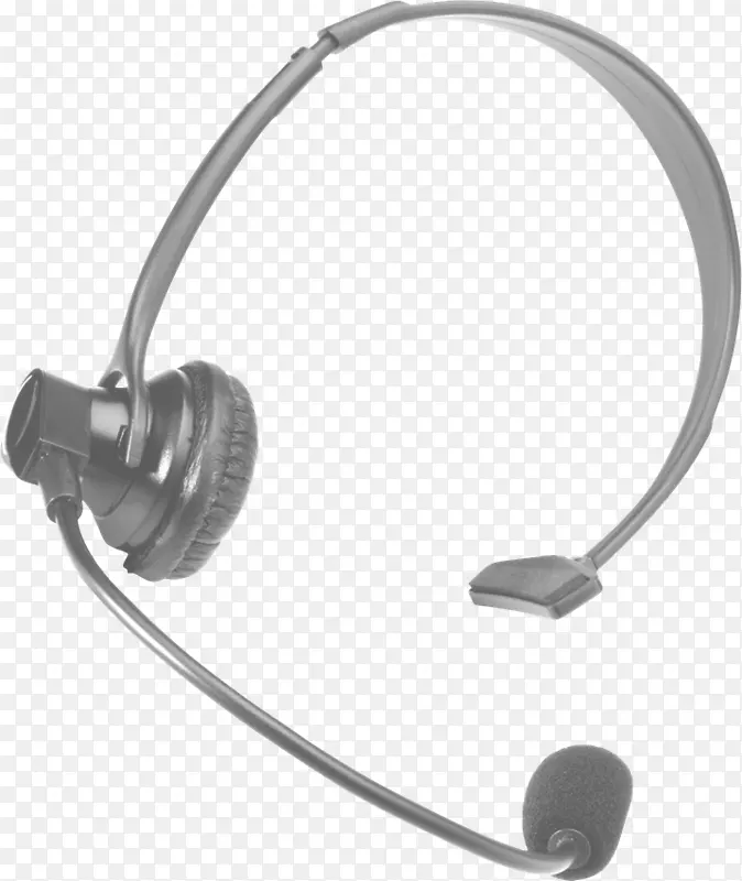 耳机麦克风耳机无线电接收机耳机