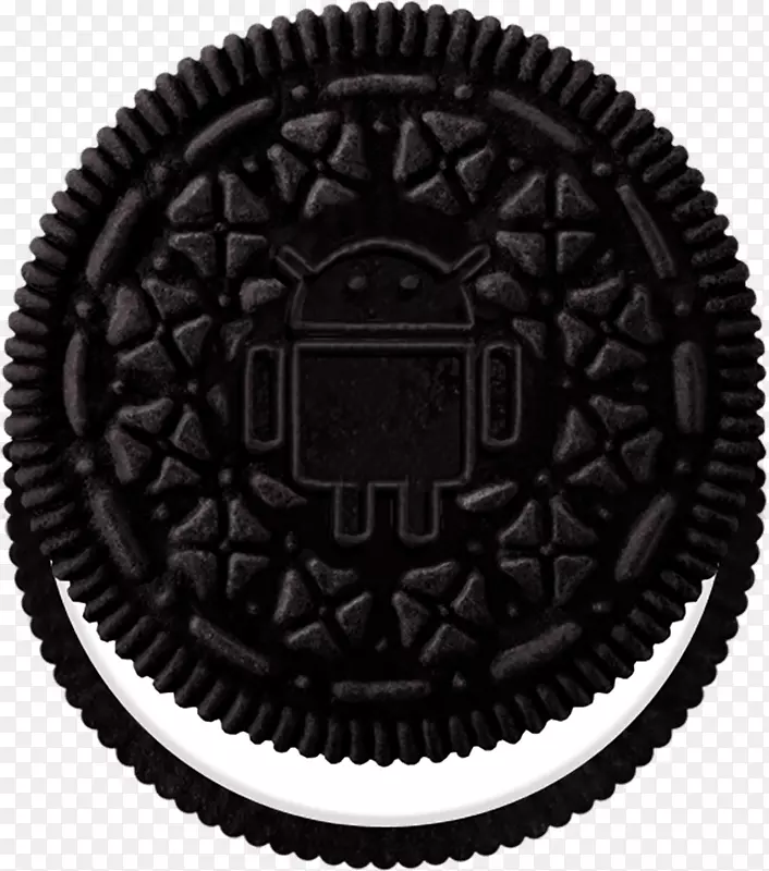 剪贴画奥利奥巧克力布朗尼图形饼干-安卓奥利奥标志