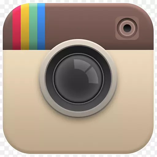 电脑图标Instagram像按钮图标设计标志-Instagram
