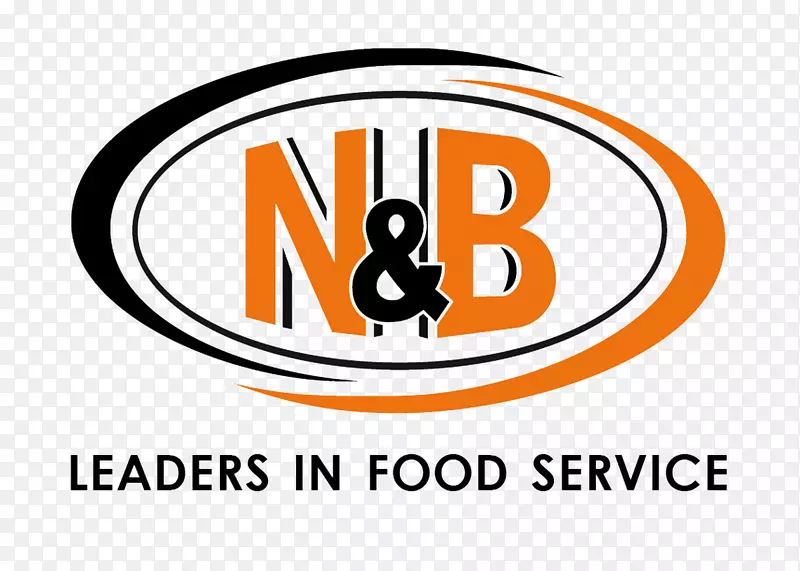 N&b食品服务餐饮标志-服务食品