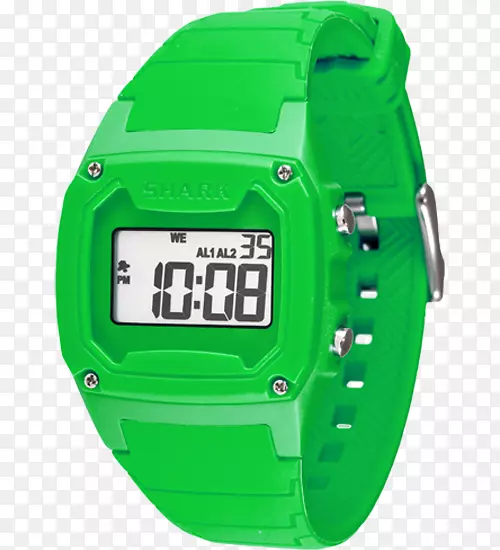 福特自由式表带鲨鱼运动手表-手表
