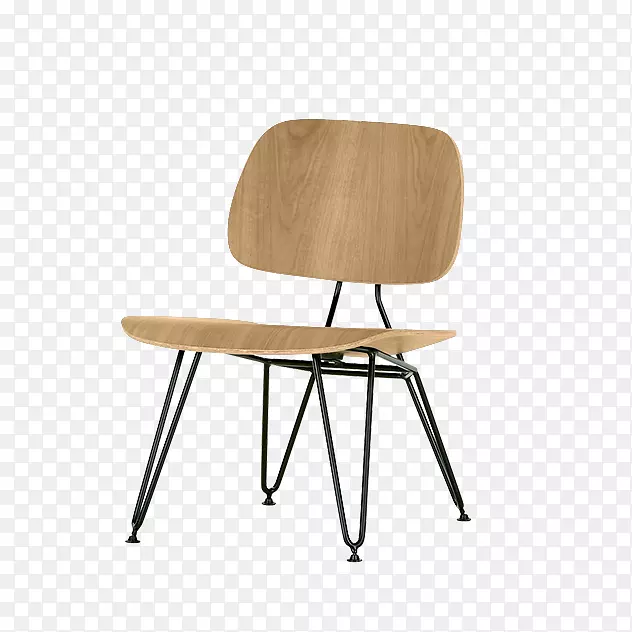 Eames躺椅，长扶手，工业设计椅