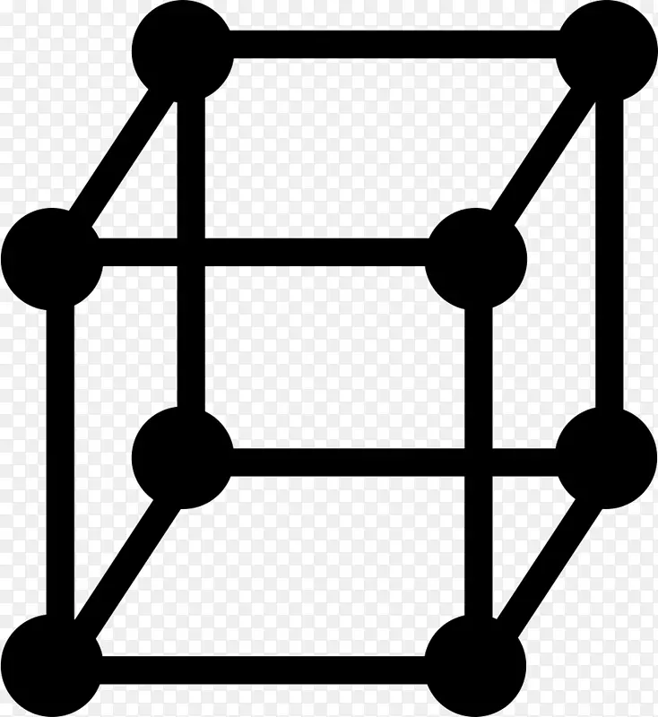计算机图标可伸缩图形立方体形状立方体