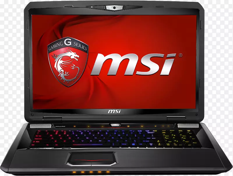 笔记本微星国际MSI GT 70占主导地位的GeForce英特尔核心i7-膝上型电脑