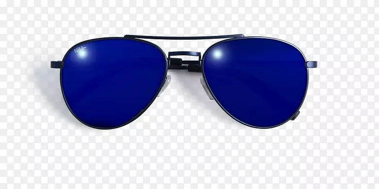护目镜，太阳镜，蓝色阿兰阿弗莱卢-下颌骨