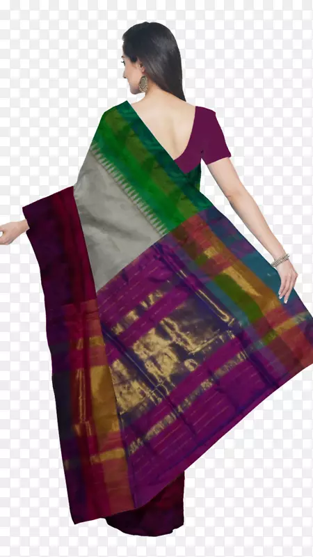 真丝bhoodan Pochampally kanchipuram纺织品sari-手提织机