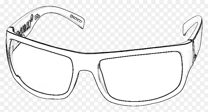 护目镜，眼镜，个人防护设备，服装附件.卷曲