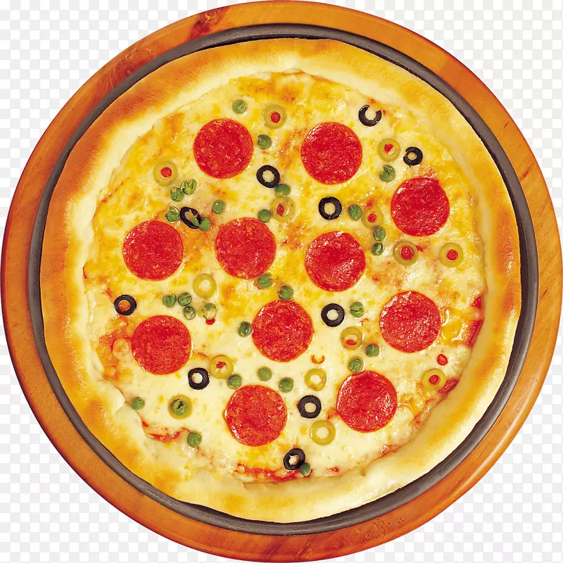 比萨饼意大利美食剪贴画png图片开放部分-比萨饼