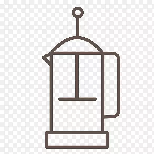 咖啡电脑图标图形插图咖啡