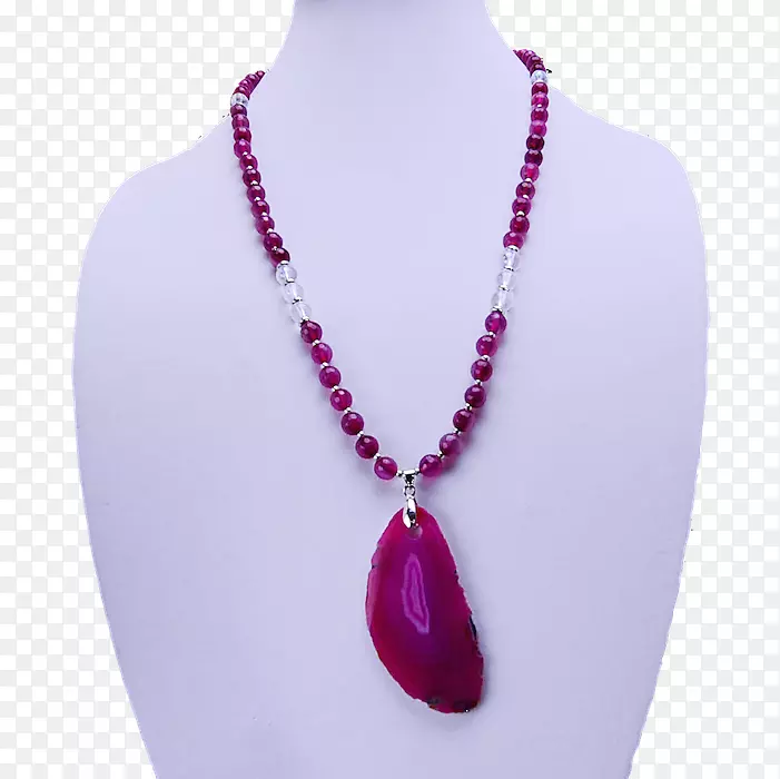 紫水晶项链琥珀手链胸针项链