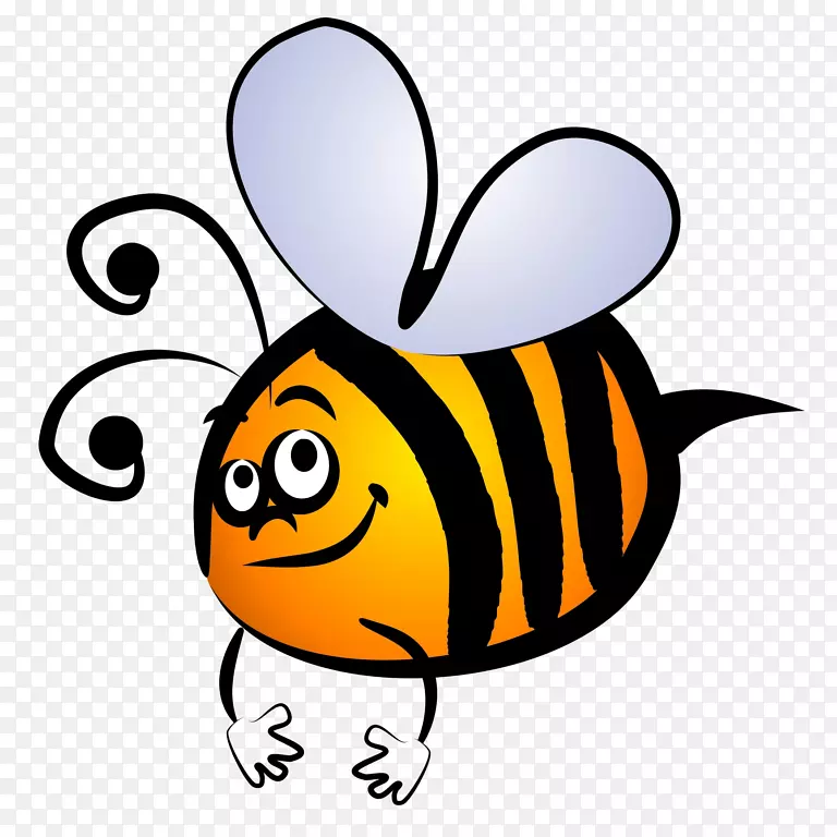大黄蜂剪贴画蜜蜂插图-蜜蜂