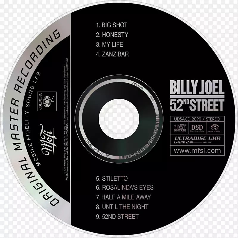 光盘52街产品品牌磁盘存储-比利乔尔