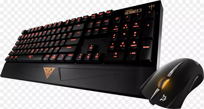 电脑键盘电脑鼠标游戏键盘7彩色键盘800 GR膜键盘电脑鼠标