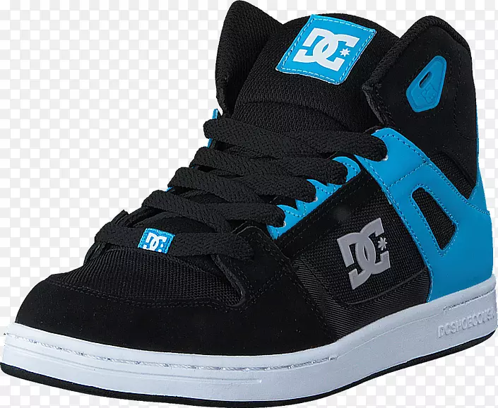 溜冰鞋运动鞋蓝色dc鞋.dc鞋