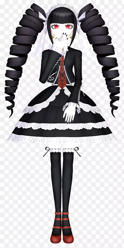 Danganronpa v3：杀死和谐，Danganronpa 2：再见，Danganronpa，另一集：极度绝望的女孩画橙色焦糖-MMD