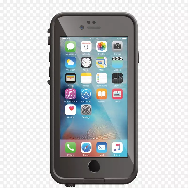 苹果iphone 6+-16 gb-银-解锁-cdma/gsm iphone 5s iphone se LifeProof-Apple