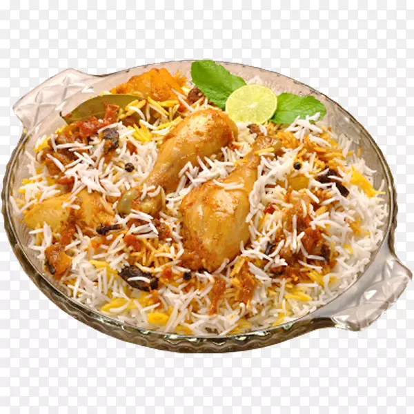 Hyderabadi biryani hyderabadi烹饪印度菜鸡蒂卡肉