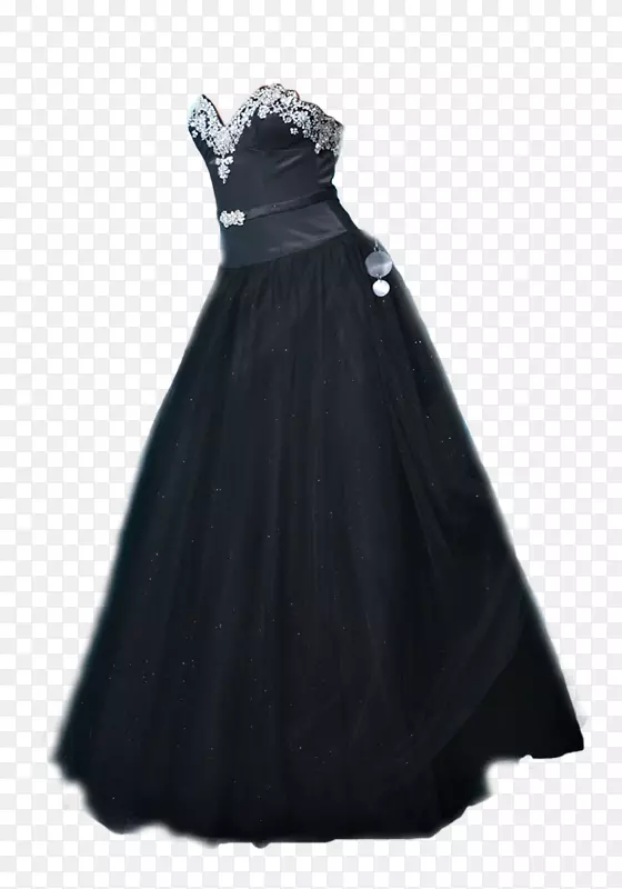 小黑连衣裙正装裙裤连衣裙