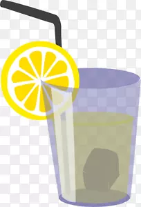 橙汁柠檬汁剪贴画