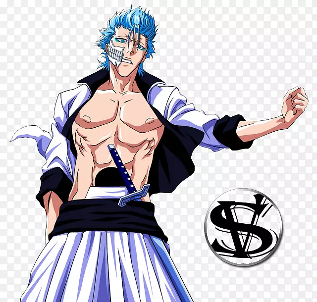 Grimmjow jaegerjaquez by akuya kuchiki tier harribel renji abarai rangiku Matsumoto漂白剂