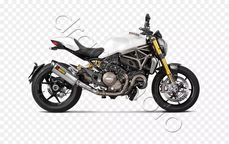 排气系统Ducati Multistrada 1200 akrapovičDucati怪物1200摩托车