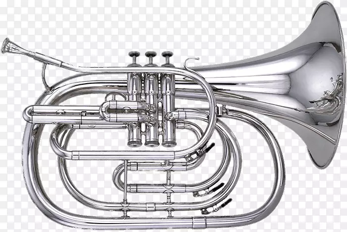 管状黄铜乐器-马耳管-萨克斯角管乐器