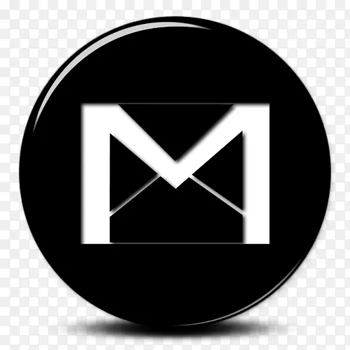 可伸缩图形电脑图标健身中心产品设计标志-gmail.图标