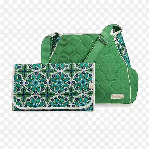 绿色产品设计袋绿松石袋