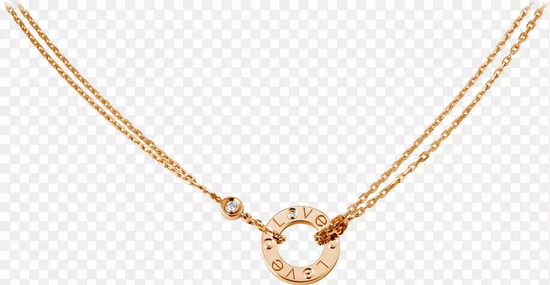 卡地亚项链喜欢手镯，珠宝魅力和吊坠-项链