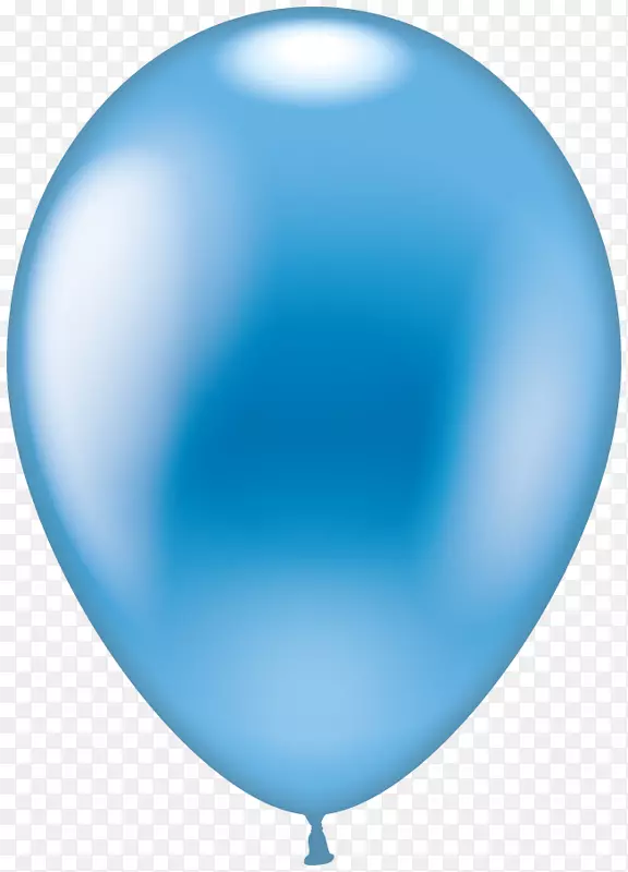 气球粉蓝色乳胶绿松石-气球