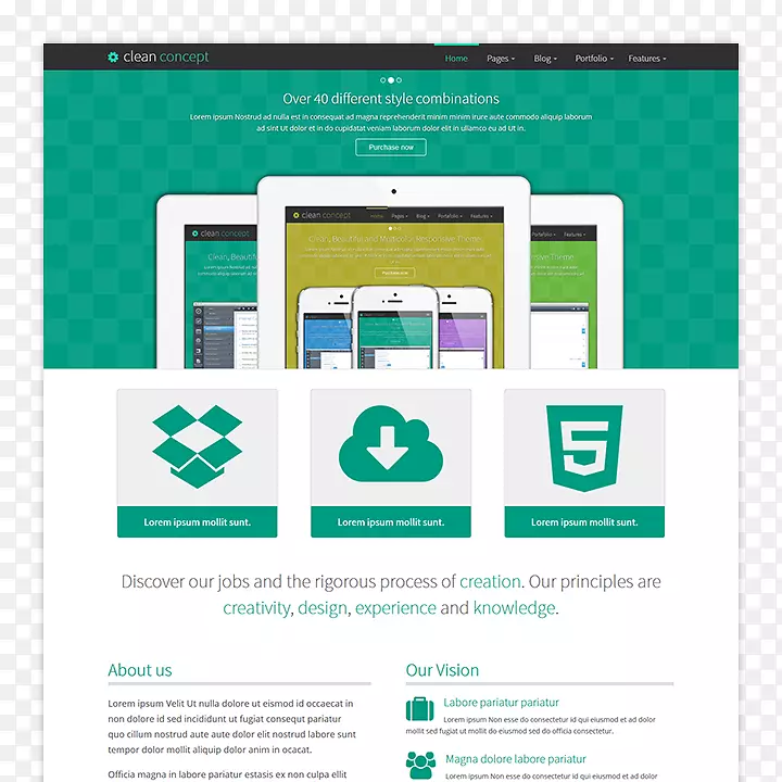 网页HTML 5图形设计.portafolio