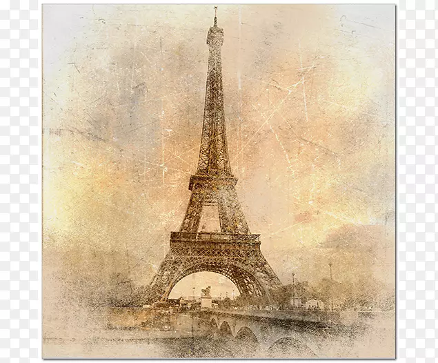 那年夏天在巴黎的埃菲尔铁塔：与海明威、菲茨杰拉德和一些人纠缠不清的友谊的回忆-墙上贴着“埃菲尔铁塔”的完整故事。