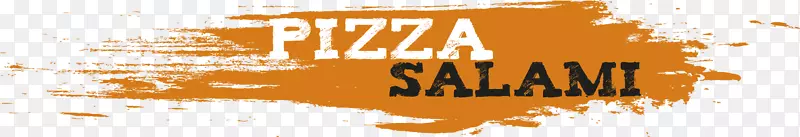 商标字体插图品牌桌面壁纸-意大利腊肠比萨饼