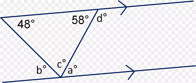 直线三角形平行横线几何线
