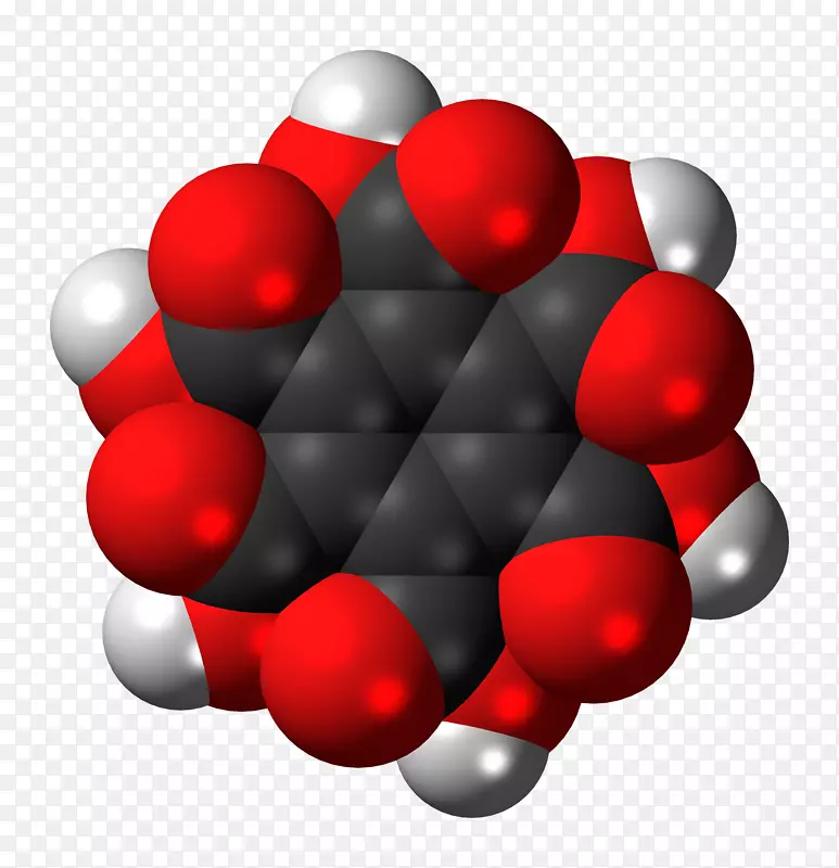醇溶酸原子核空间填充模型-其它
