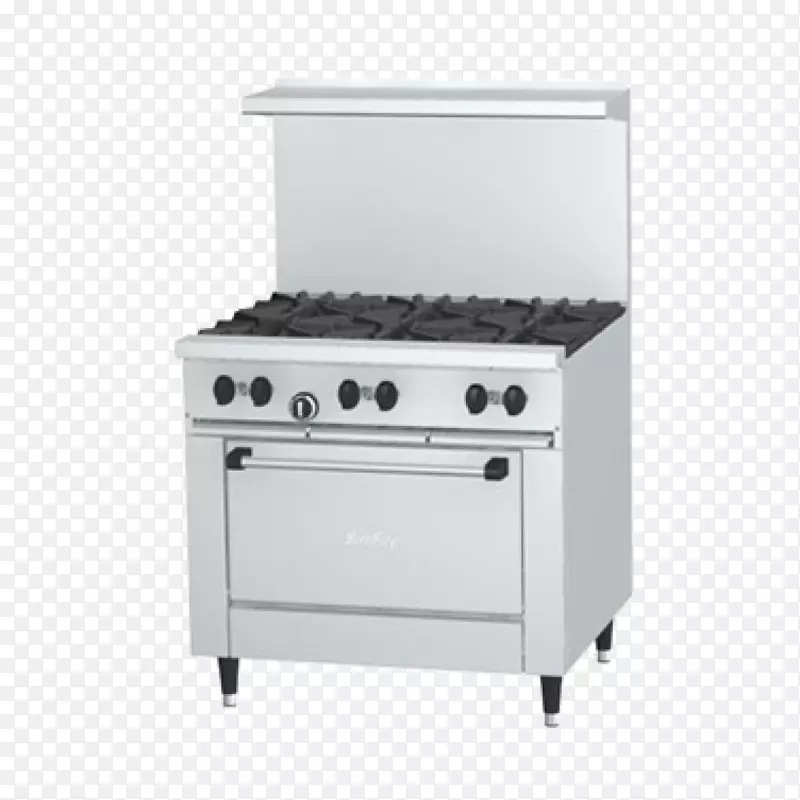烹调范围：煤气炉，天然气厨房，花环，太阳火，x36-6r-厨房