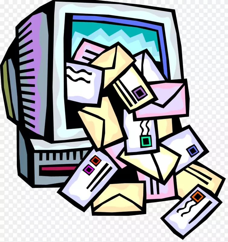 电子邮件地址邮箱剪辑艺术-电子邮件