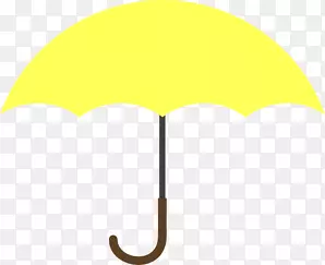 雨伞黄色图案-黄色悬崖