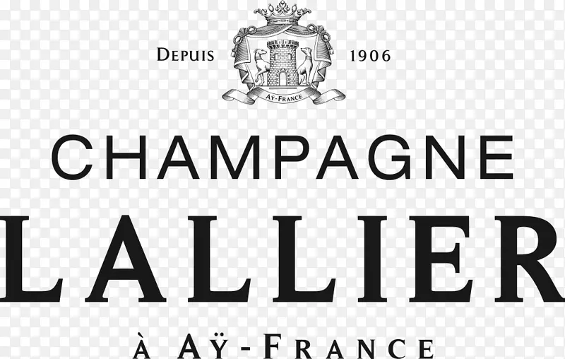 香槟酒Lallier标志法国品牌-香槟