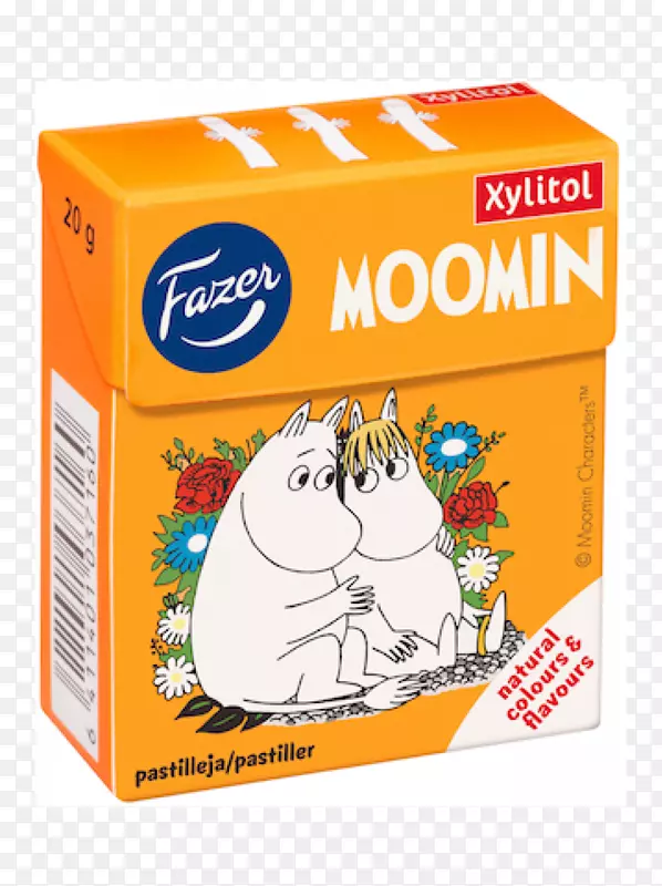 Moomins Fazer Ptille糖果-糖果