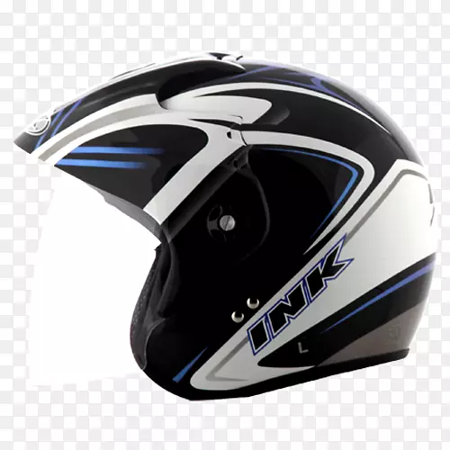 自行车头盔摩托车头盔滑雪雪板头盔曲棍球头盔白色墨水