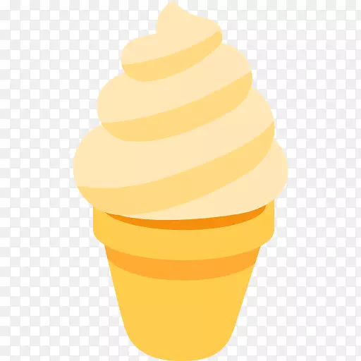 冰淇淋圆锥形冰淇淋商业表情-冰淇淋