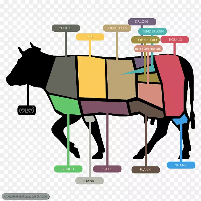 马肉牛剪贴画产品-马