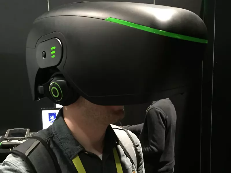 Oculus裂缝虚拟现实耳机国际消费类电子产品展PlayStation vr头戴显示器
