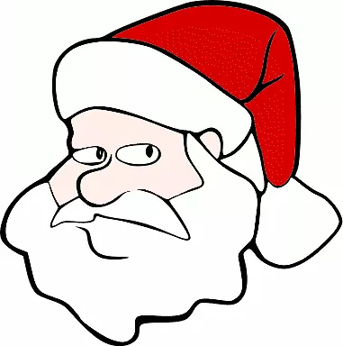圣诞老人卡通剪辑艺术-圣诞老人形象