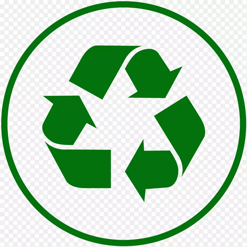 垃圾回收箱和废纸篮图.回收标志