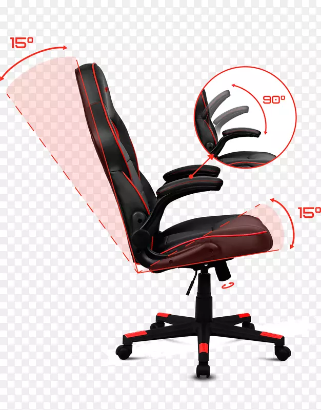 椅子，黑色的，白色的，红色的椅子