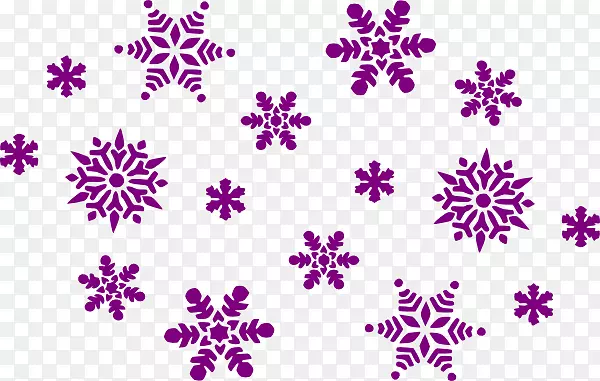 雪花剪贴画-雪花剪贴画