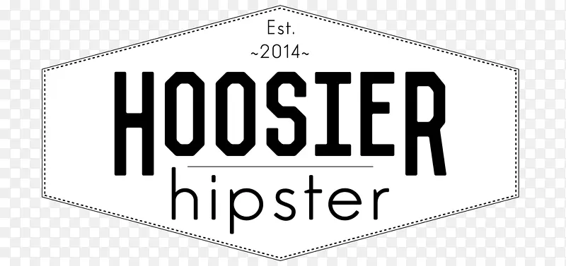 标志产品设计品牌Hoosier-hister徽标