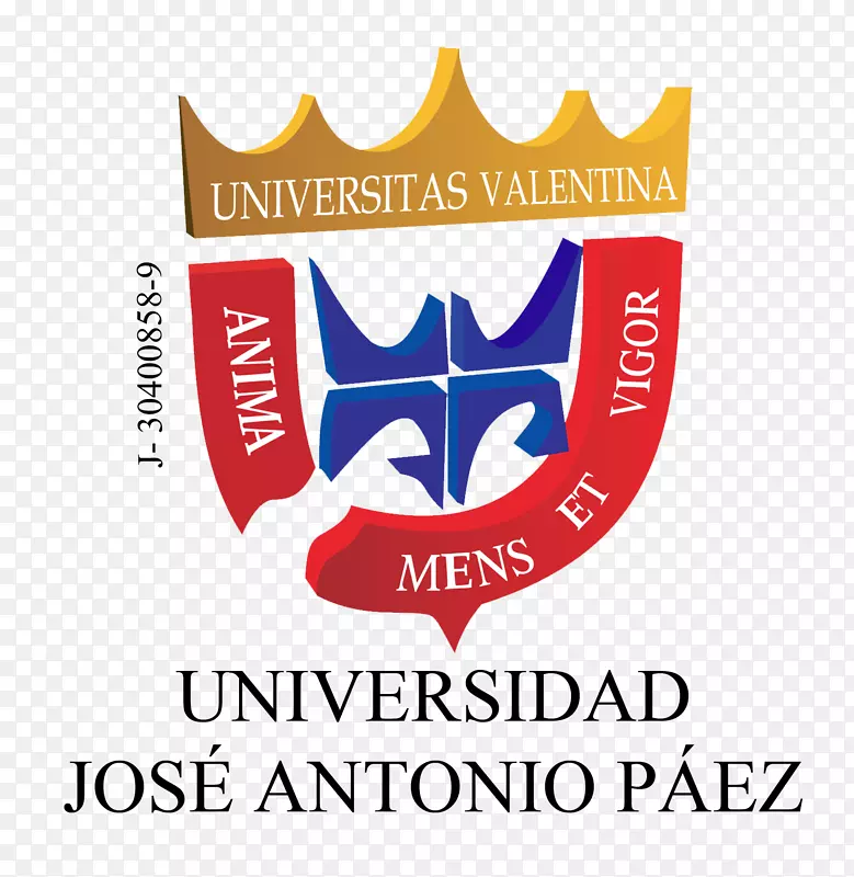 何塞·安东尼奥·佩兹大学商标字型大学-线